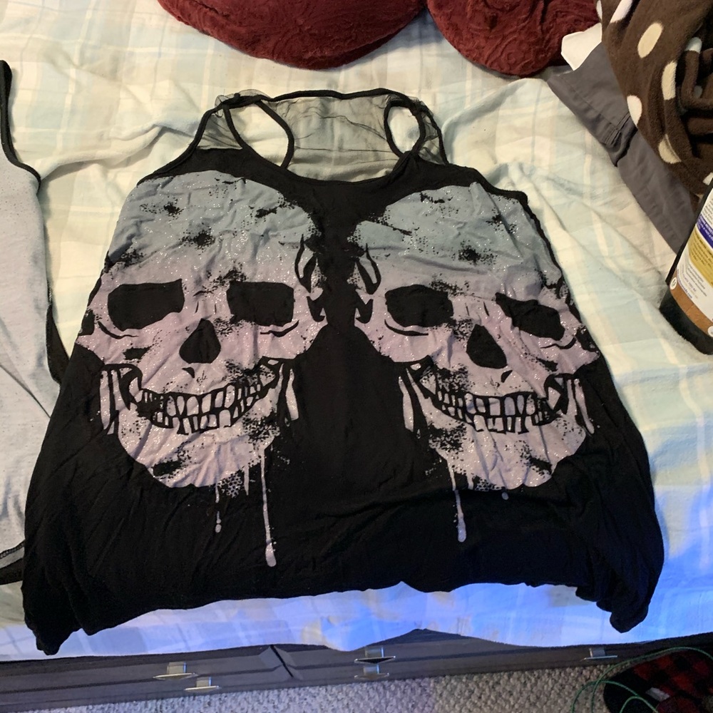 Black Matter skull tank